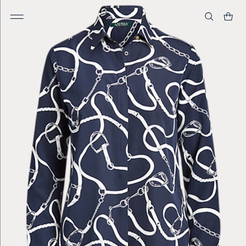 Ralph Lauren Equestrian Blouse